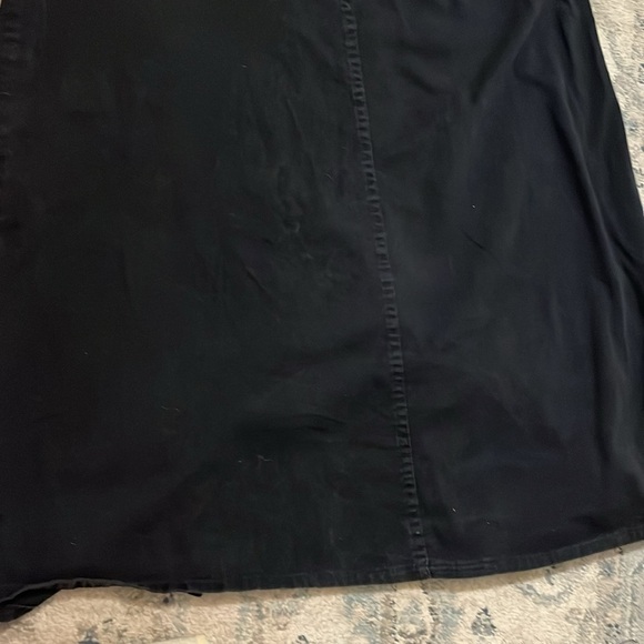 Vintage 100% Cotton Forenza Black Midi / Maxi Pencil Skirt - Picture 9 of 9